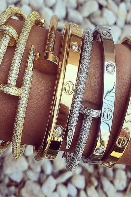 Elegant Silver Bangle 2.0