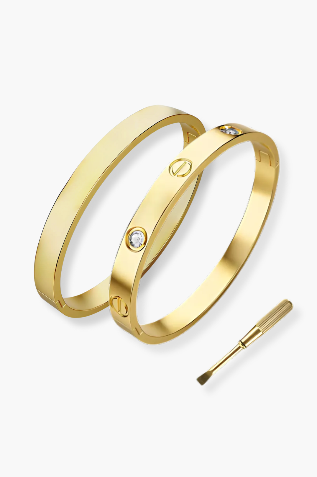 Sophisticated Gold Plated Bangle