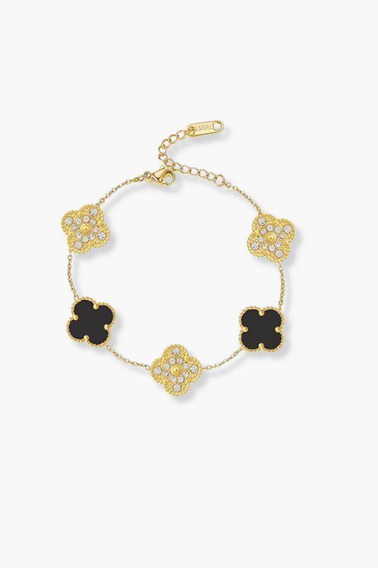 QTPI Bling Elegance 3 Piece Set - Black & Gold