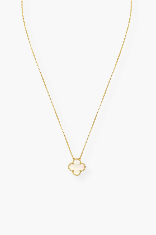 QTPI BLING 3 Piece White and Gold Jewellery Set