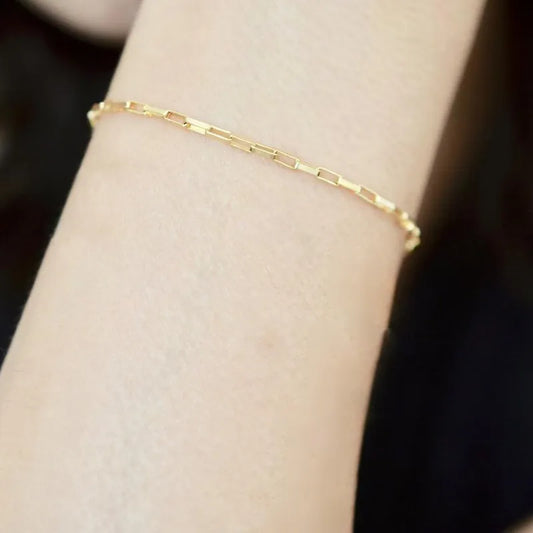 Link Us Together | 14K Gold Filled Chain Bracelet