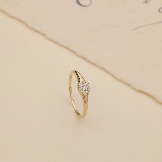 Signet Ring |14k Solid Gold