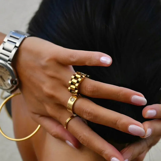 Brooklyn |18k Gold Plated Ring
