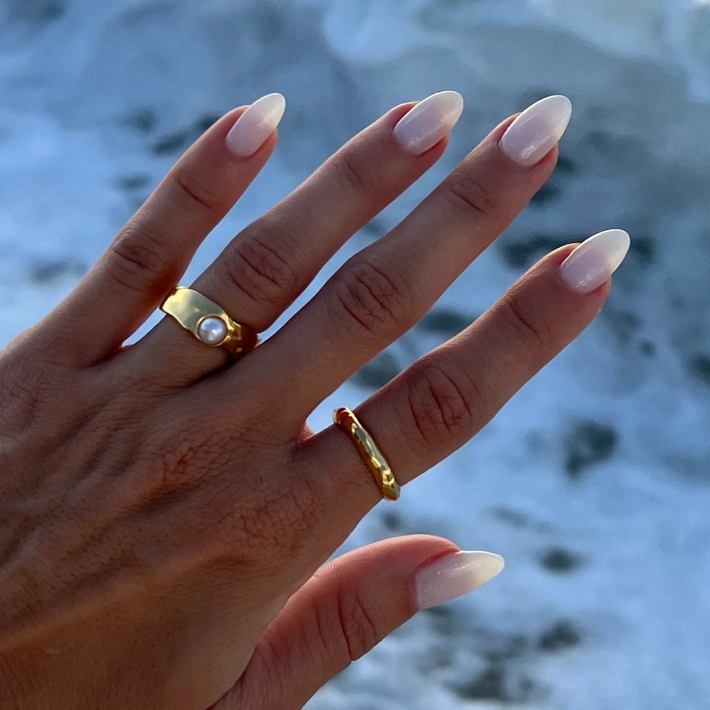 Pearl of The Ocean|18K Gold Plated Ring