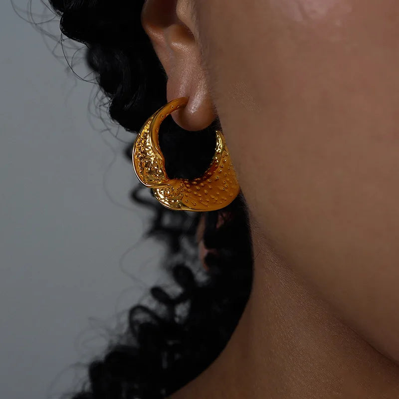 Filigree Earrings | 18kt Gold Plated