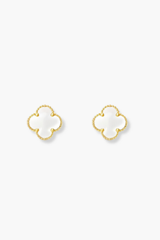 QTPI Bling Gold Stainless Steel Earrings