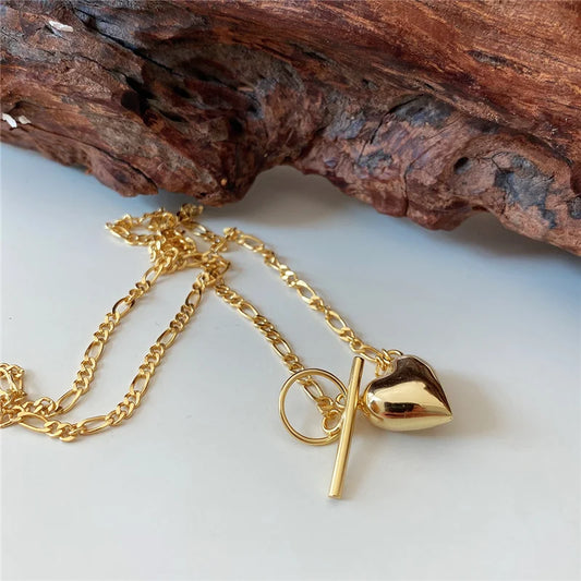 Golden Heart | 18K Gold Plated Necklace