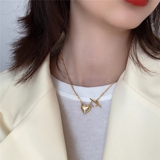 Golden Heart | 18K Gold Plated Necklace
