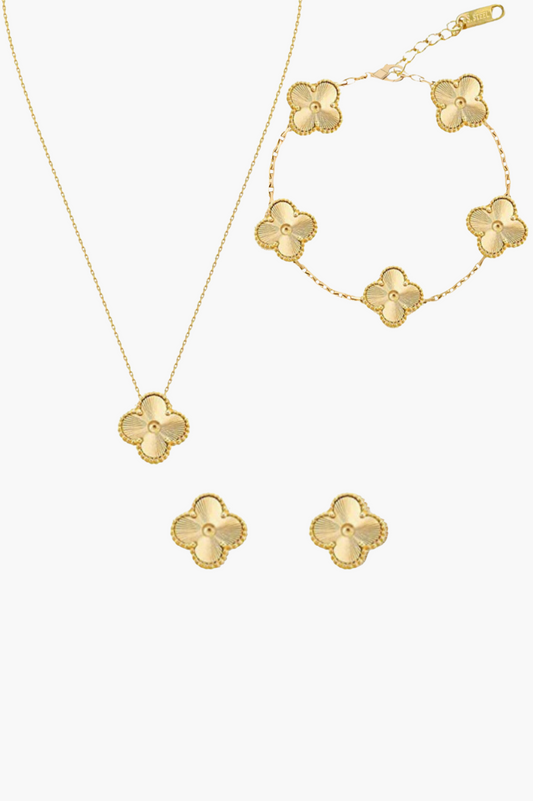 QTPI BLING 3 Piece Gold Accessory Set