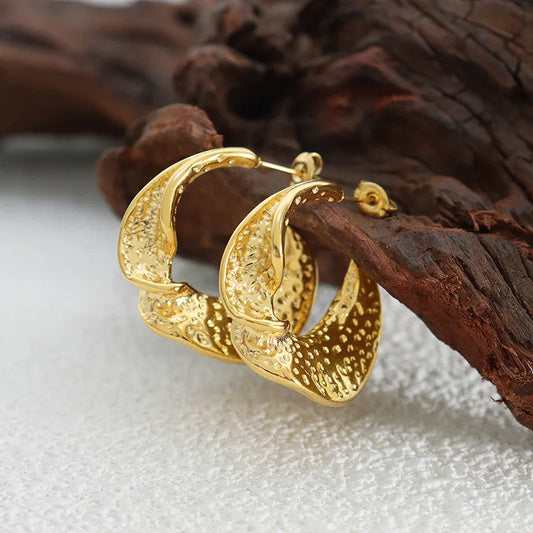 Filigree Earrings  | 18kt Gold Plated